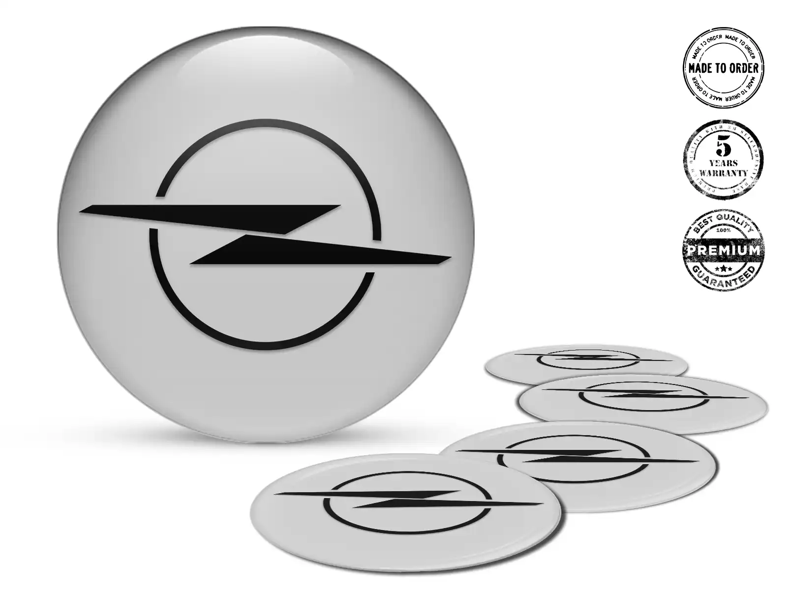 Opel Raddekal Design Individuelle Silikon-Badges